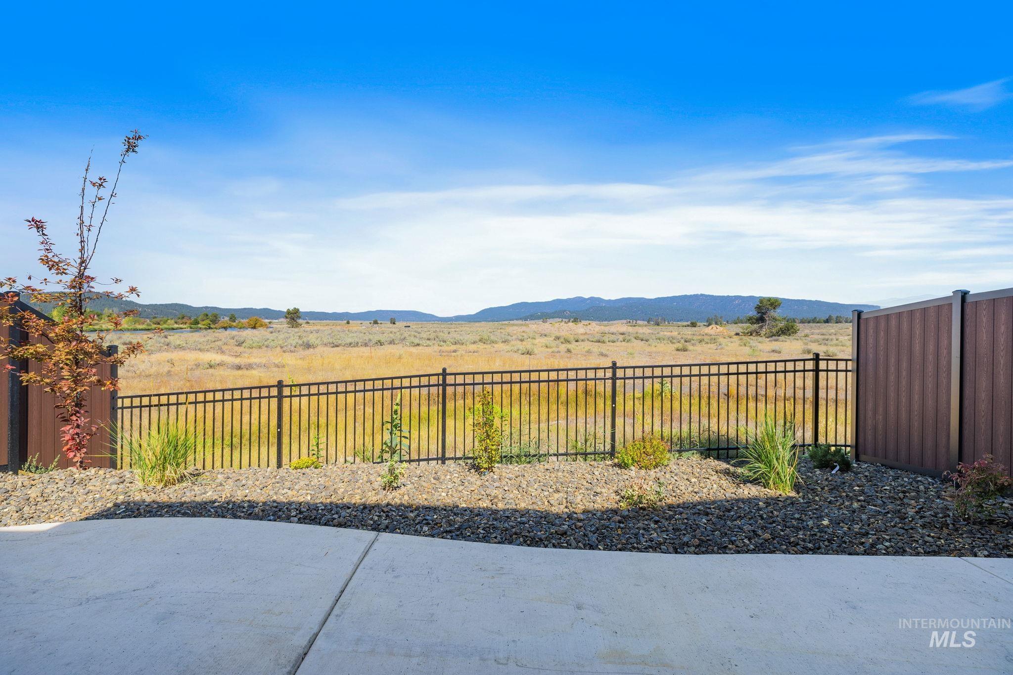 18 Ogden Street Cascade, ID 83611 - Photo 35 of 39 View of patio / terrace featuring a mountain view