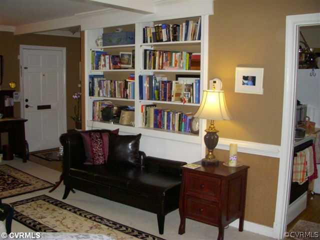 Den/Family/Great Room - Built-in book shelves, cha