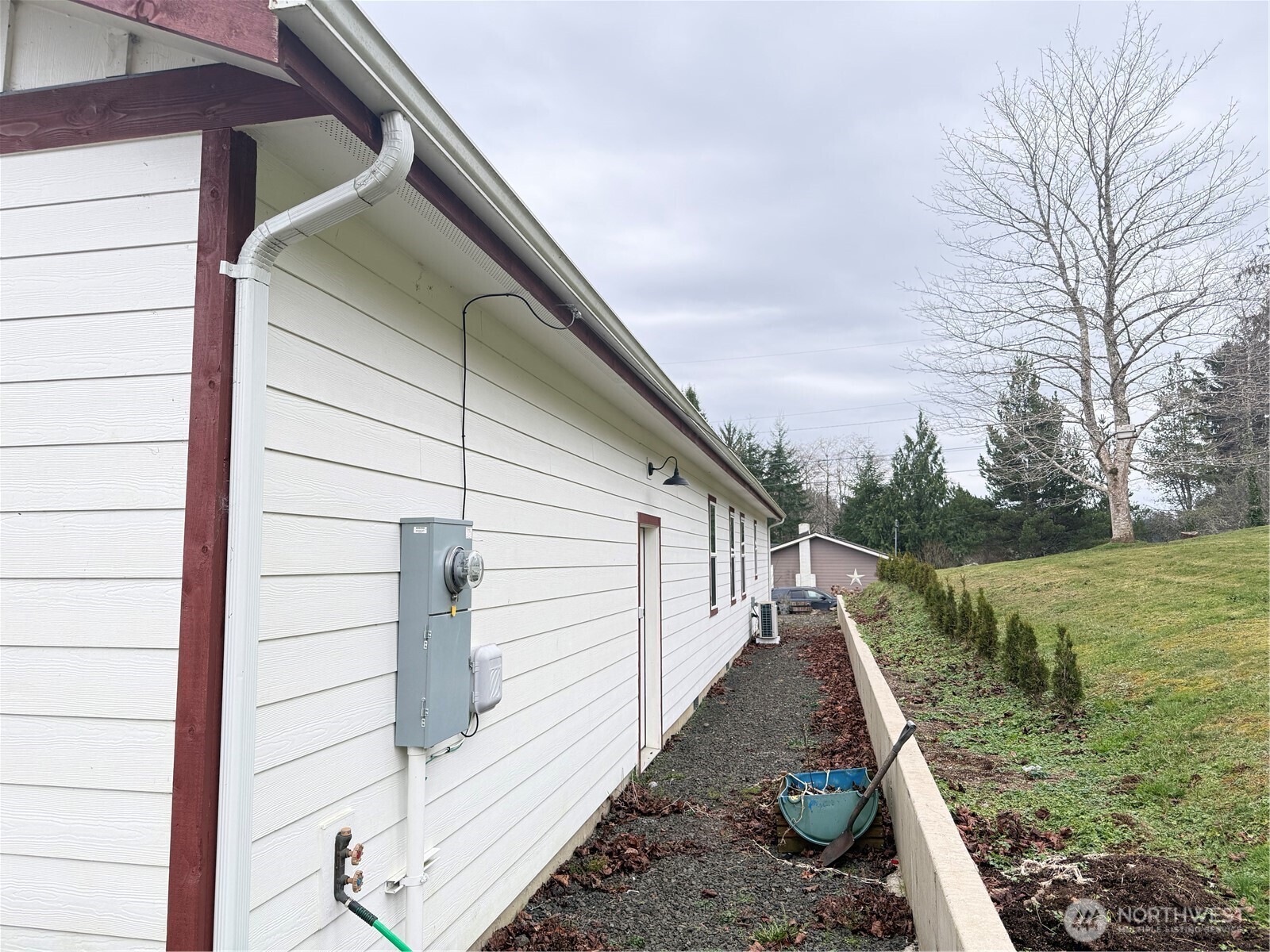 403 A Street South Bend, WA 98586 - Photo 19 of 20 a view of a patio with a yard