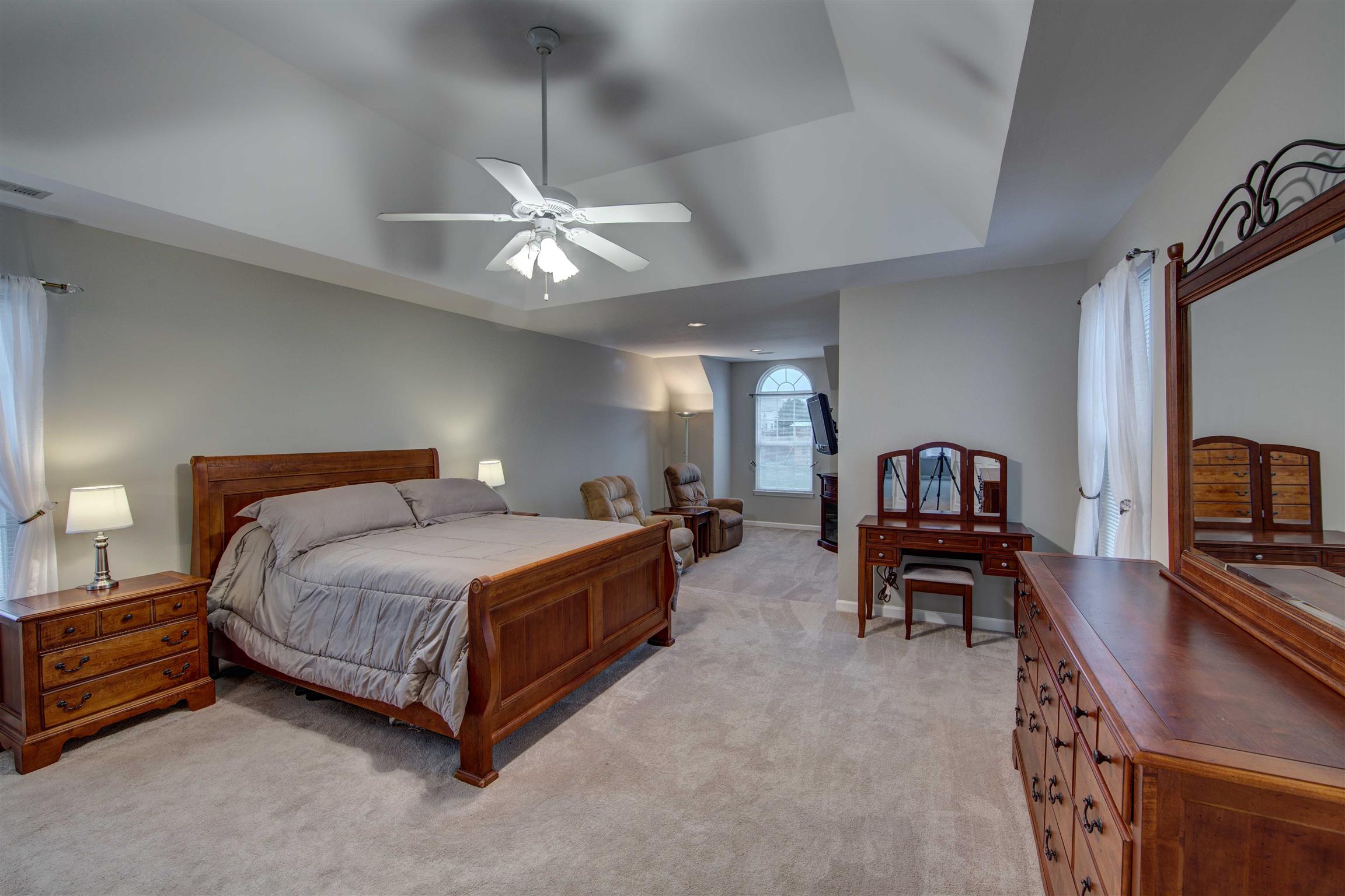 1801 O'Reilly Circle Spring Hill, TN 37174 - Photo 14 of 22 Call an end to your busy day and escape to the luxurious Owner's Suite with stunning vaulted ceiling