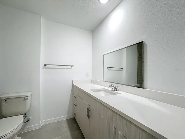 a view of a room with an empty space