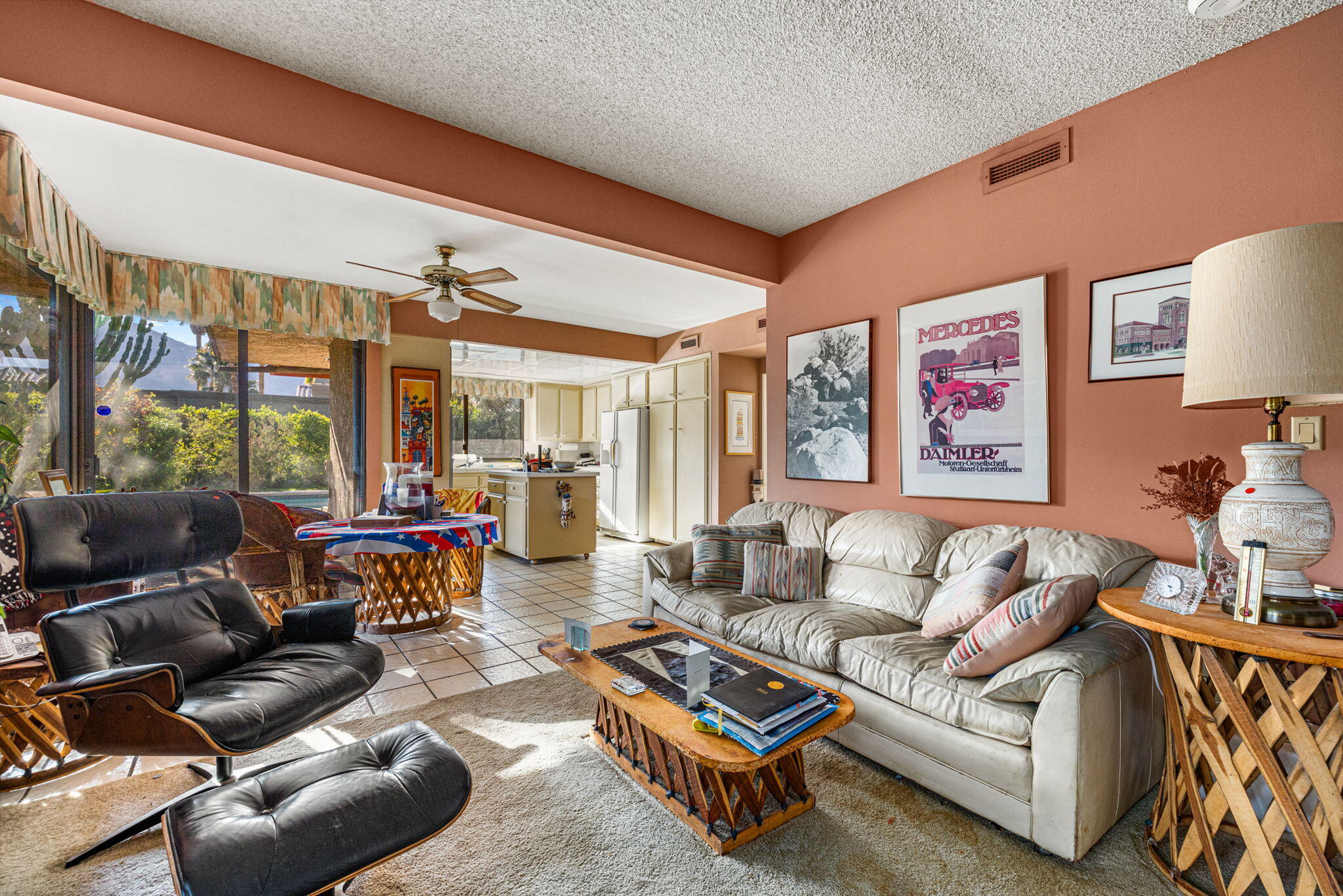 40675 East Thunderbird Terrace Rancho Mirage, CA 92270 - Photo 41 of 58 a living room with furniture a rug and a large window