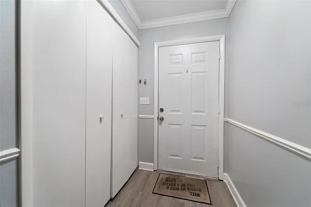 a view of room with window