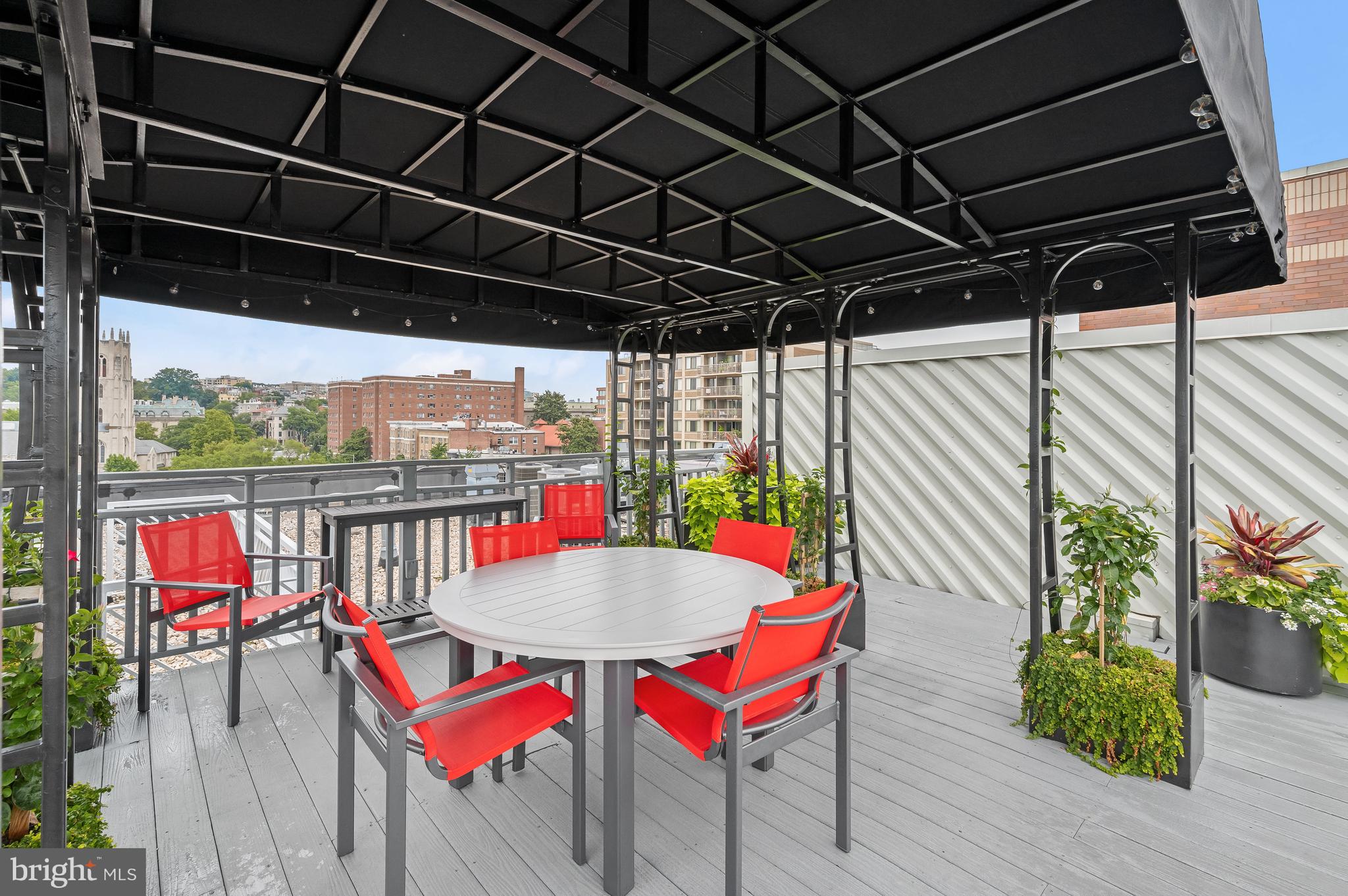 1414 22nd Street Northwest, Unit 41 Washington, DC 20037 - Photo 28 of 36 a outdoor view with a sitting space