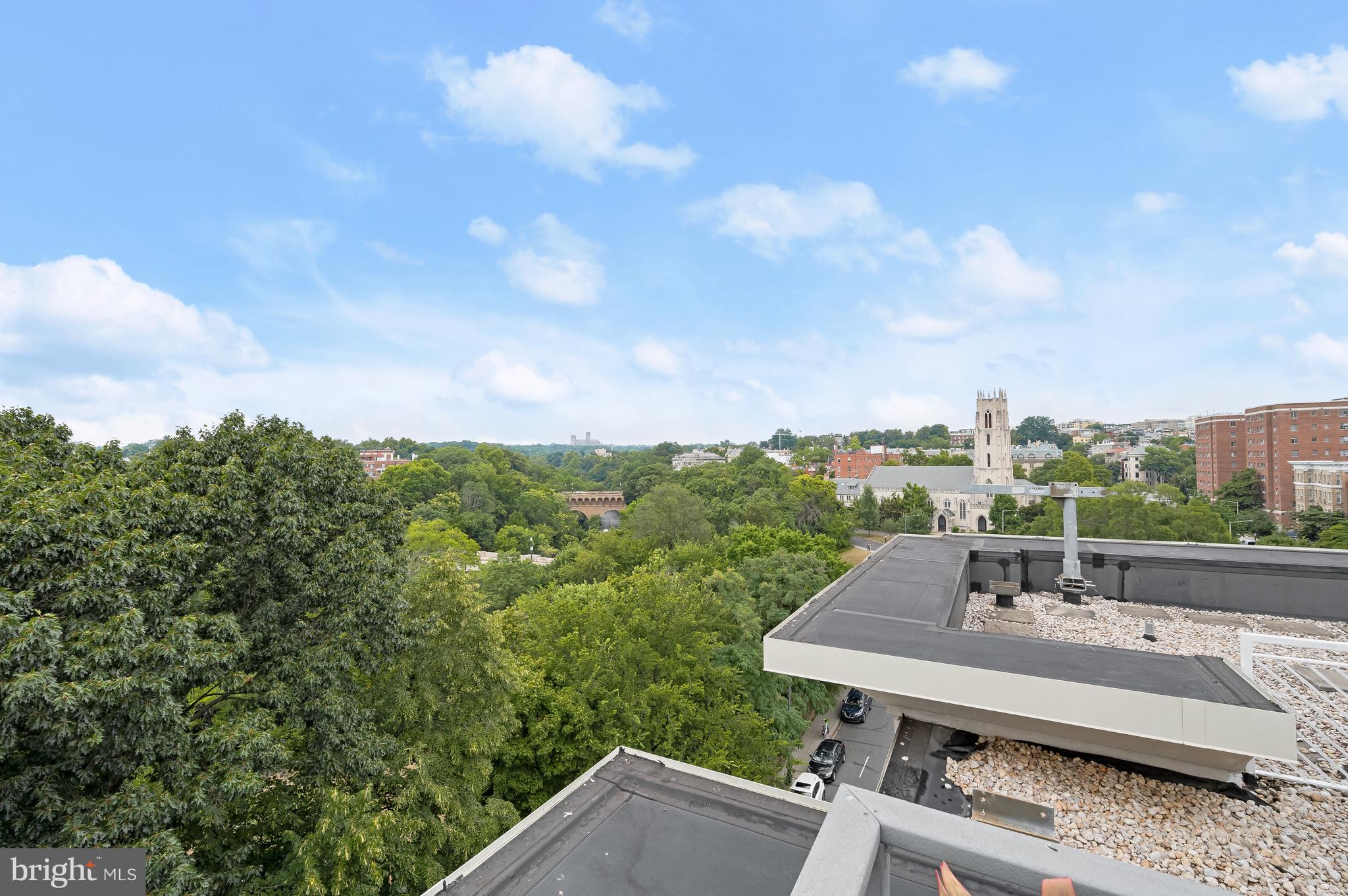 1414 22nd Street Northwest, Unit 41 Washington, DC 20037 - Photo 30 of 36 a view of a terrace with skyline
