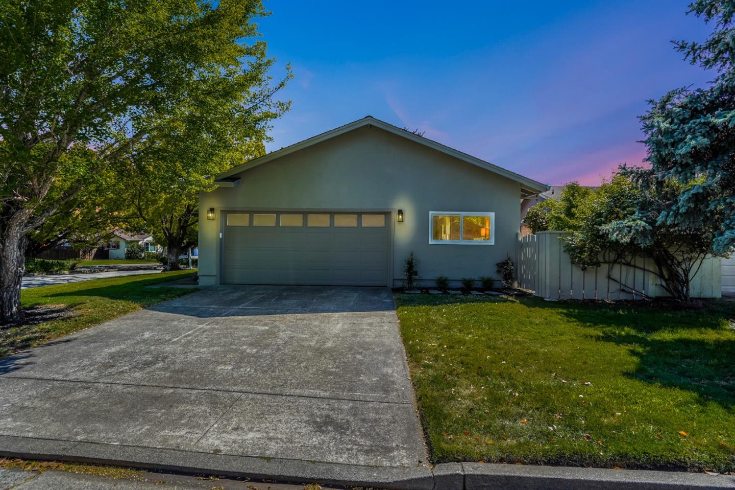 184 Temelec Circle Sonoma, CA 95476 - Photo 41 of 42 a view of backyard of house with green space