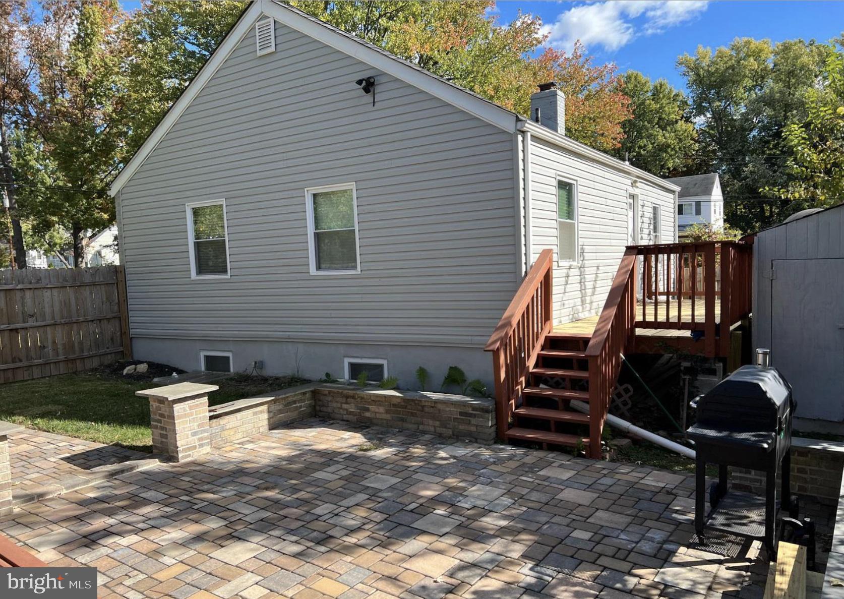 6953 Decatur Street Hyattsville, MD 20784 - Photo 4 of 23 Patio to Deck