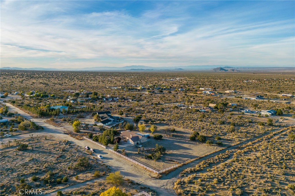 388 Calaveras Road Pinon Hills, CA 92372 - Photo 34 of 44 an aerial view of a city