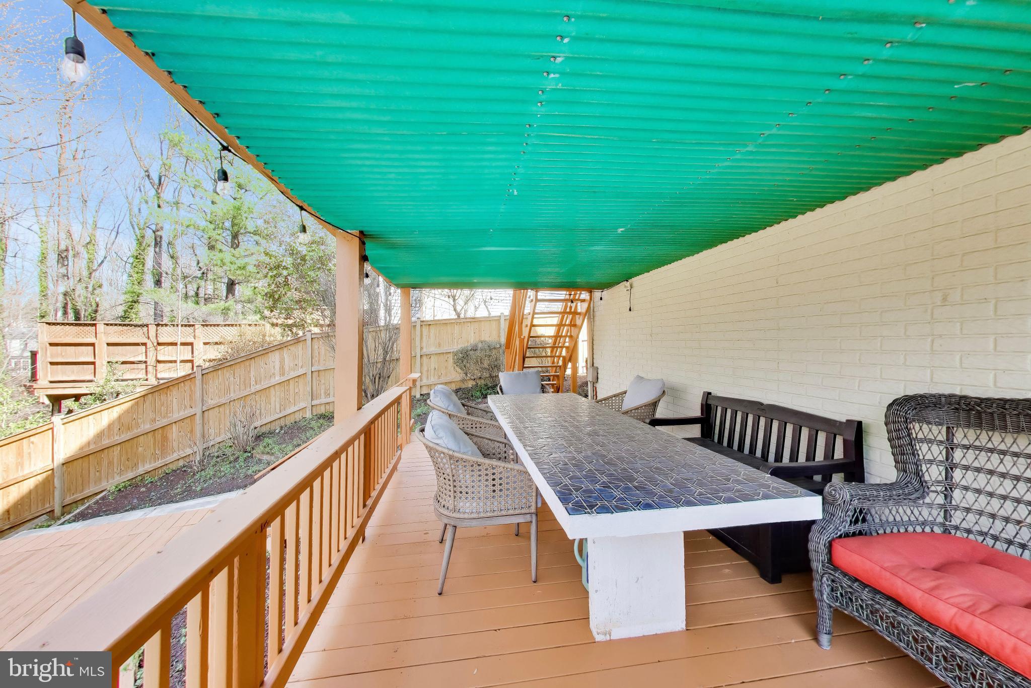 10150 Red Spruce Road Fairfax, VA 22032 - Photo 49 of 70 Lower Covered Deck