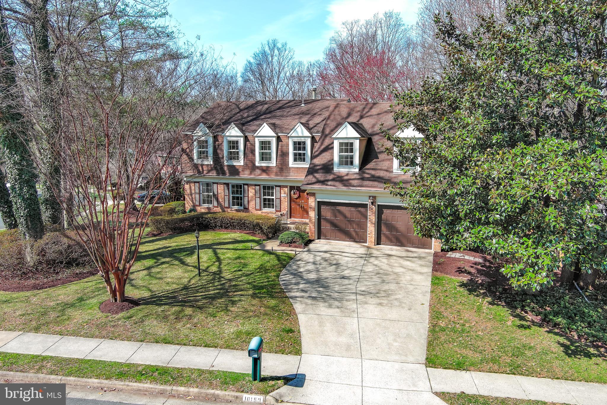 10150 Red Spruce Road Fairfax, VA 22032 - Photo 63 of 70 Front Elevation and Concrete Driveway