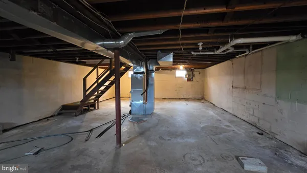 a view of under construction room and stairs