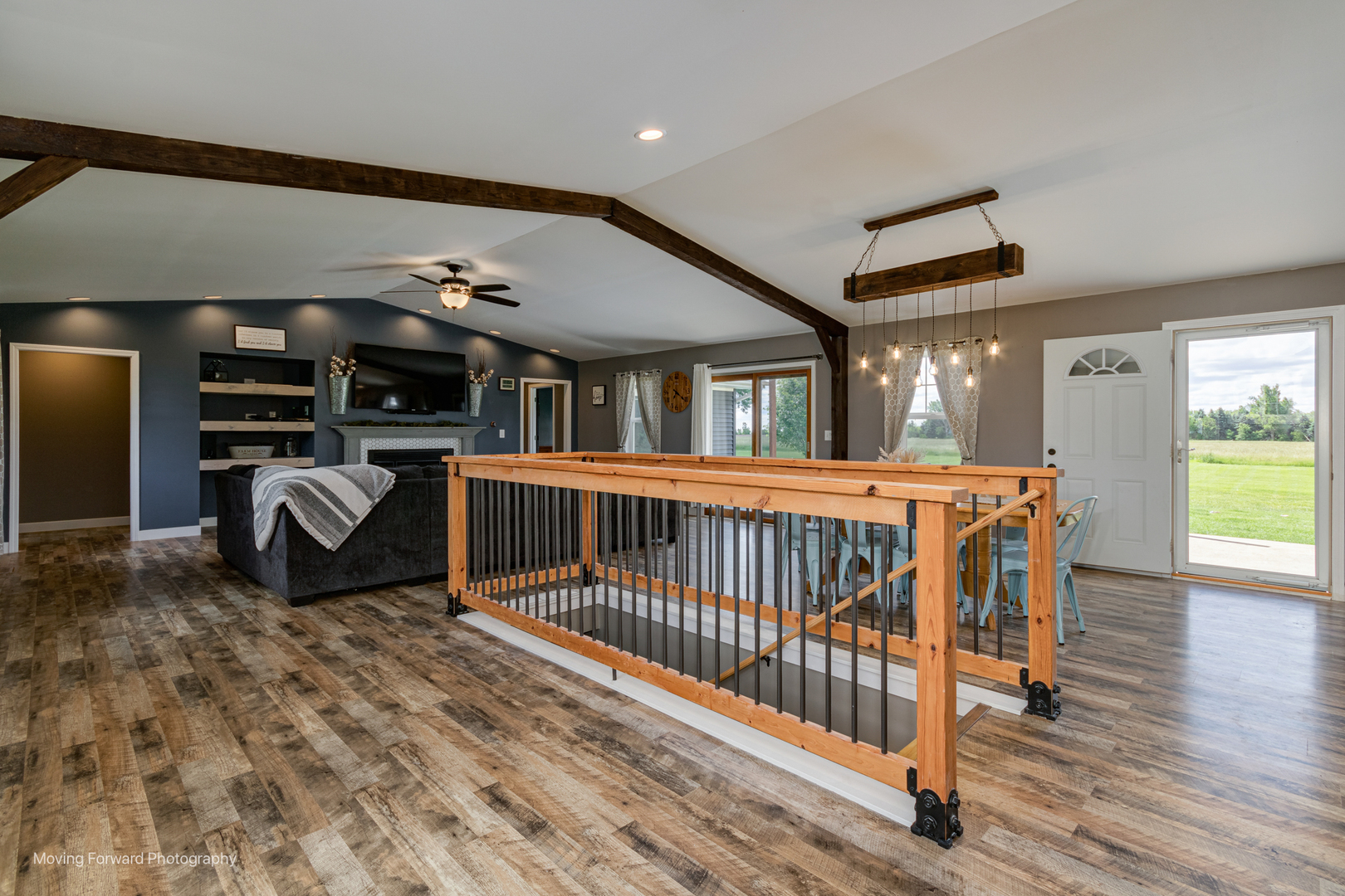 163 Chicago Road Paw Paw, IL 61353 - Photo 5 of 35 a bedroom with furniture and a wooden floor