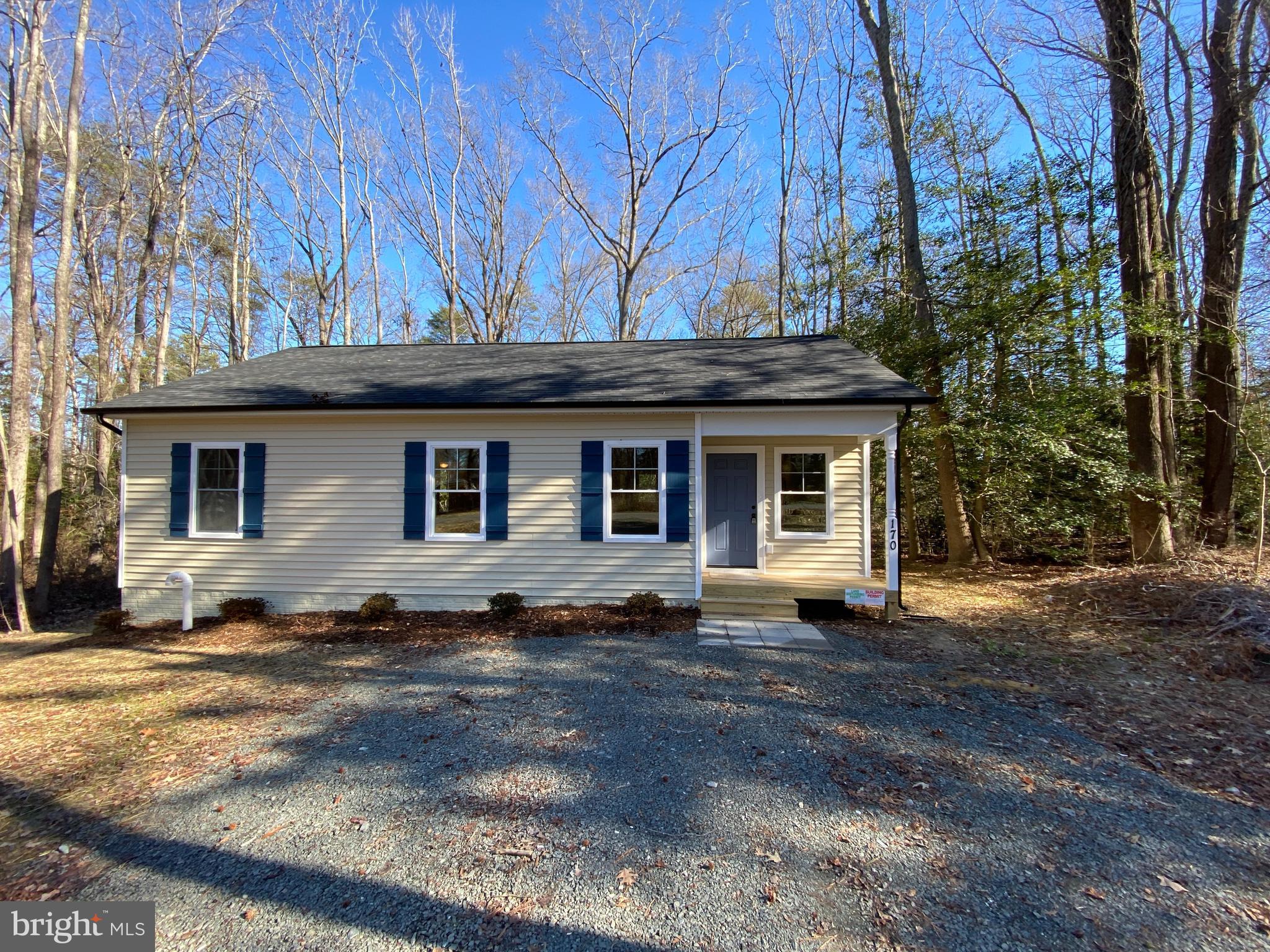 170 Forest Grove Road Colonial Beach, VA 22443 - Photo 2 of 34 a view of a house with backyard