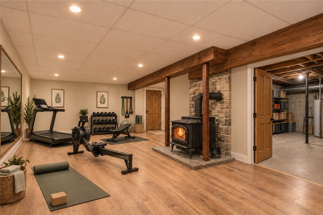 63 Collins Road Hopkinton, RI 02804 - Photo 47 of 50 virtually finished basement