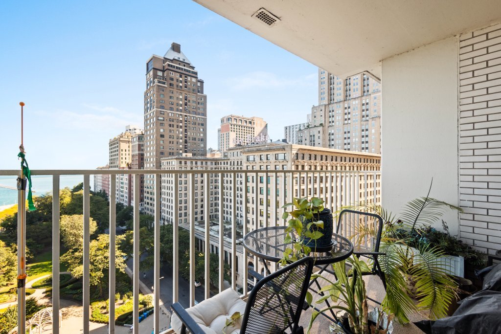 1000 North Lake Shore Plaza, Unit 13A Chicago, IL 60611 - Photo 25 of 30 a view of balcony and patio