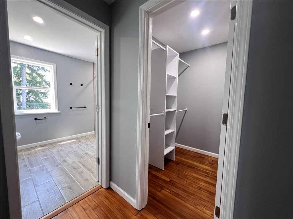 79 Evangeline Street Rochester, NY 14619 - Photo 12 of 14 Hallway closet and entrance to main bath