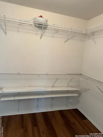 a view of a closet