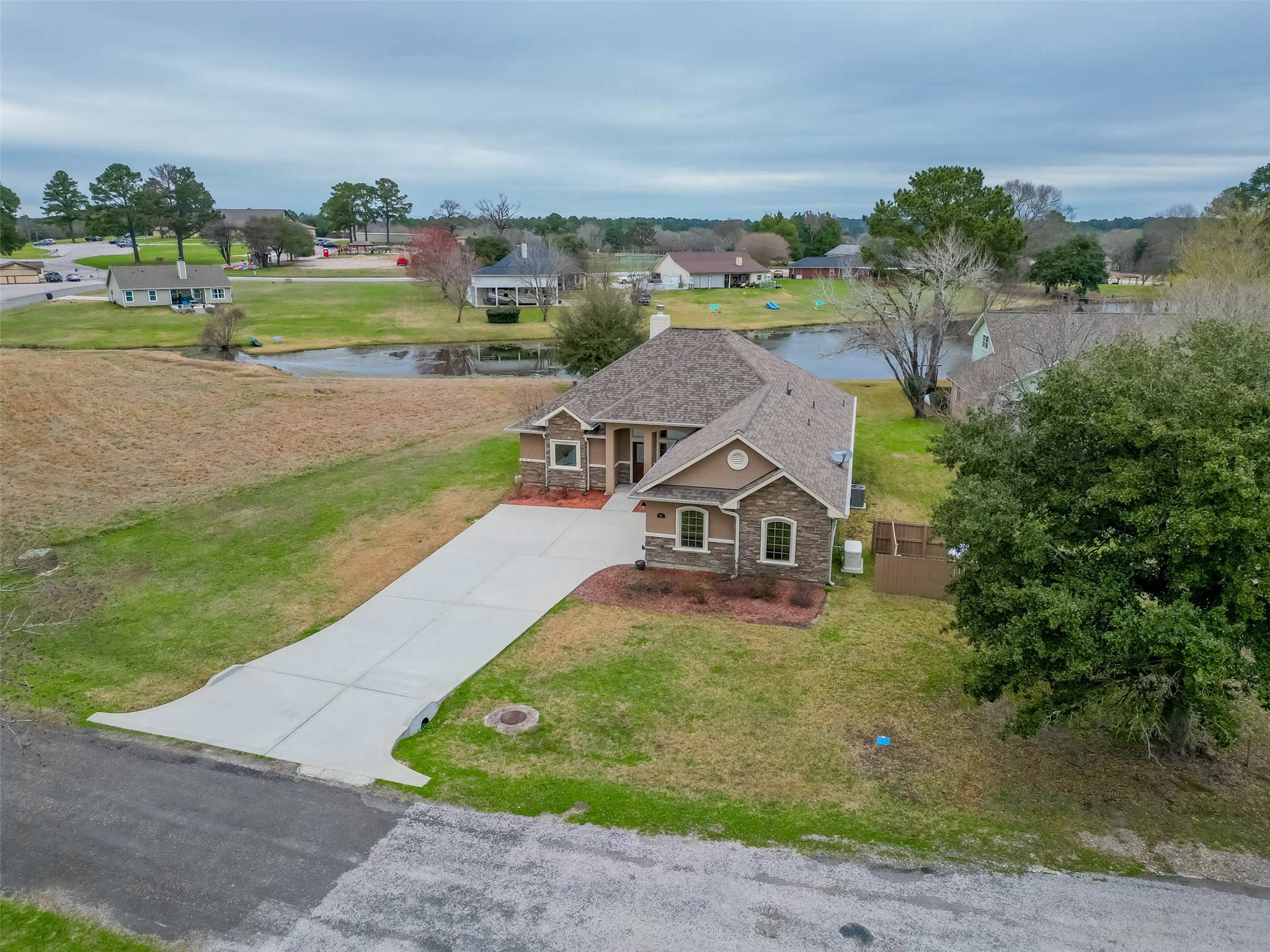 11 Bluebonnet Trinity, TX 75862 - Photo 37 of 46 an aerial view of a house
