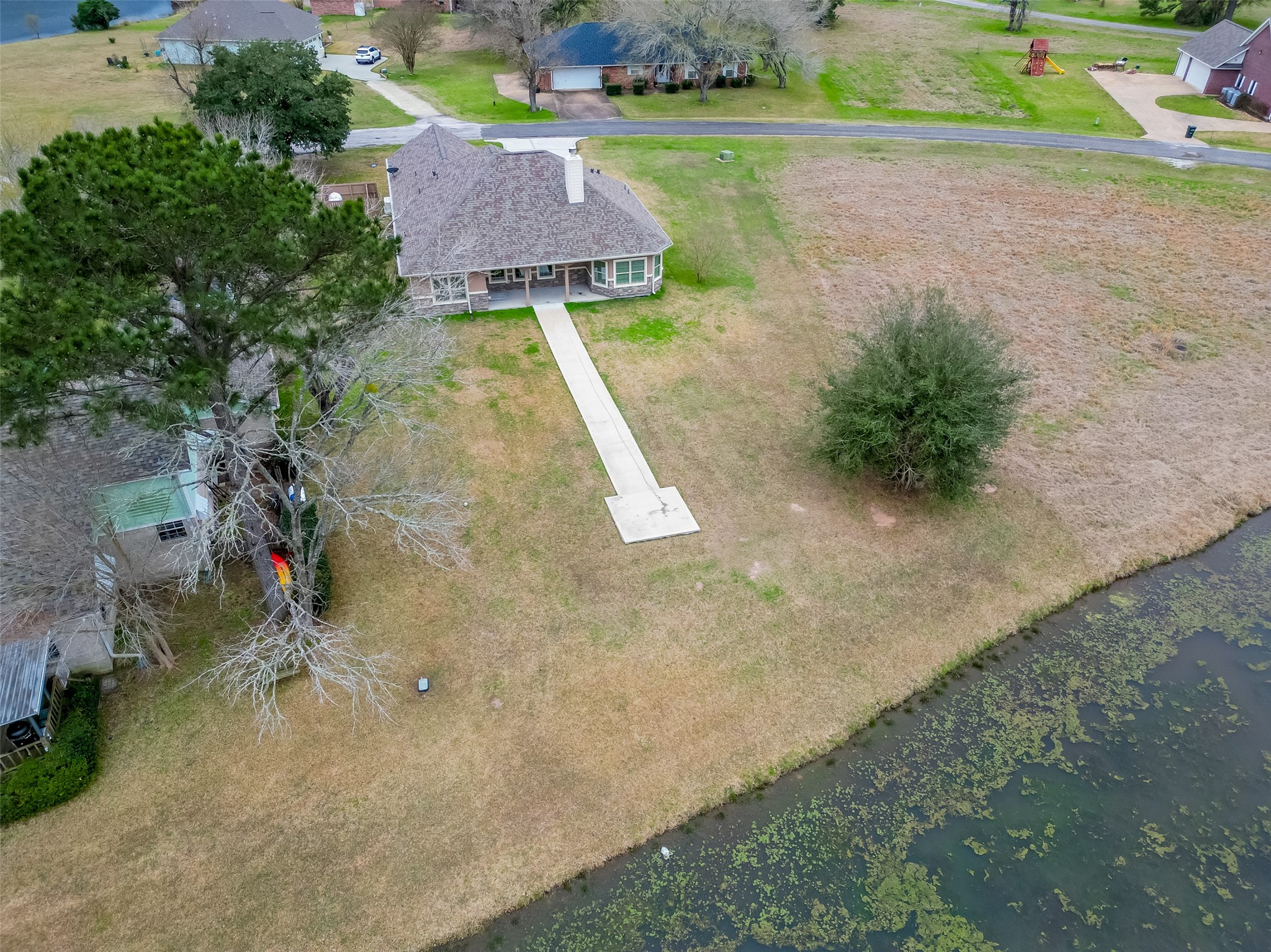 11 Bluebonnet Trinity, TX 75862 - Photo 38 of 46 a view of a yard with an outdoor space