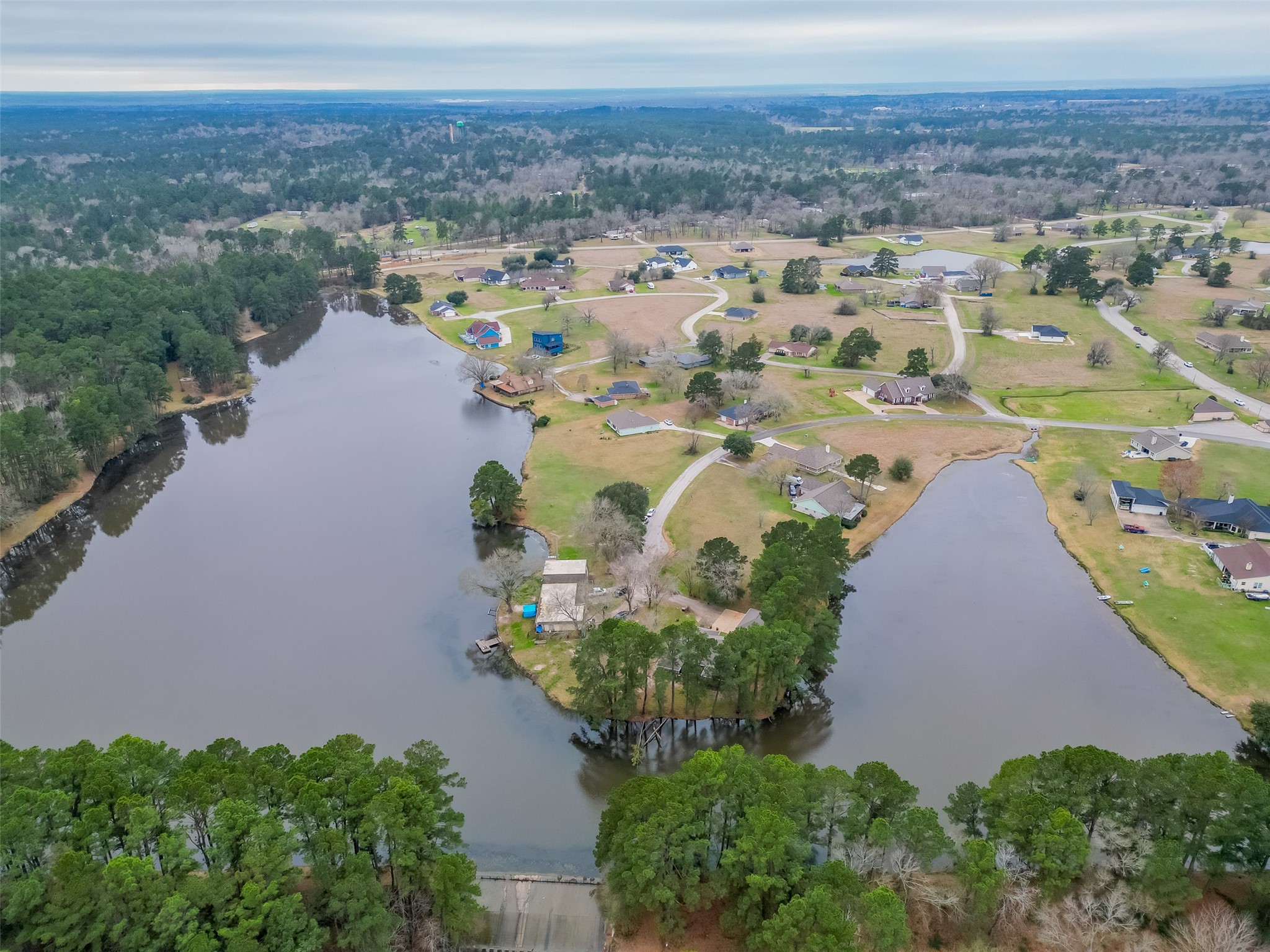 11 Bluebonnet Trinity, TX 75862 - Photo 40 of 46 an aerial view of residential houses with outdoor space