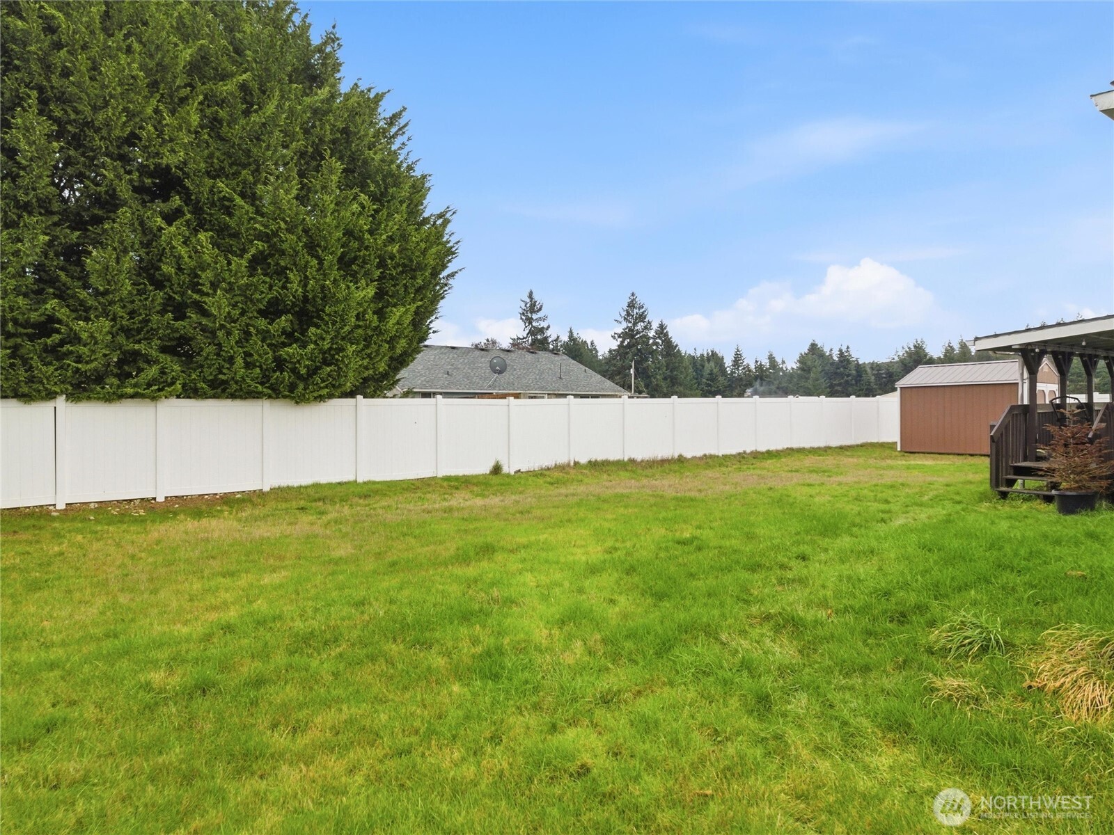 15429 107th Loop Southeast Yelm, WA 98597 - Photo 29 of 29 a view of an outdoor space and a yard