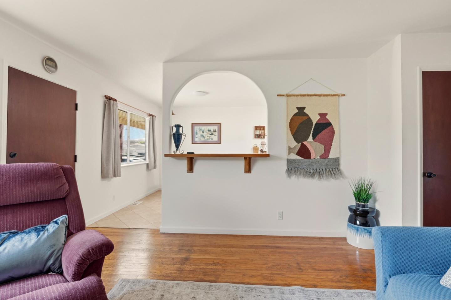 1313 Harding Street Seaside, CA 93955 - Photo 7 of 26 a living room with furniture and wooden floor