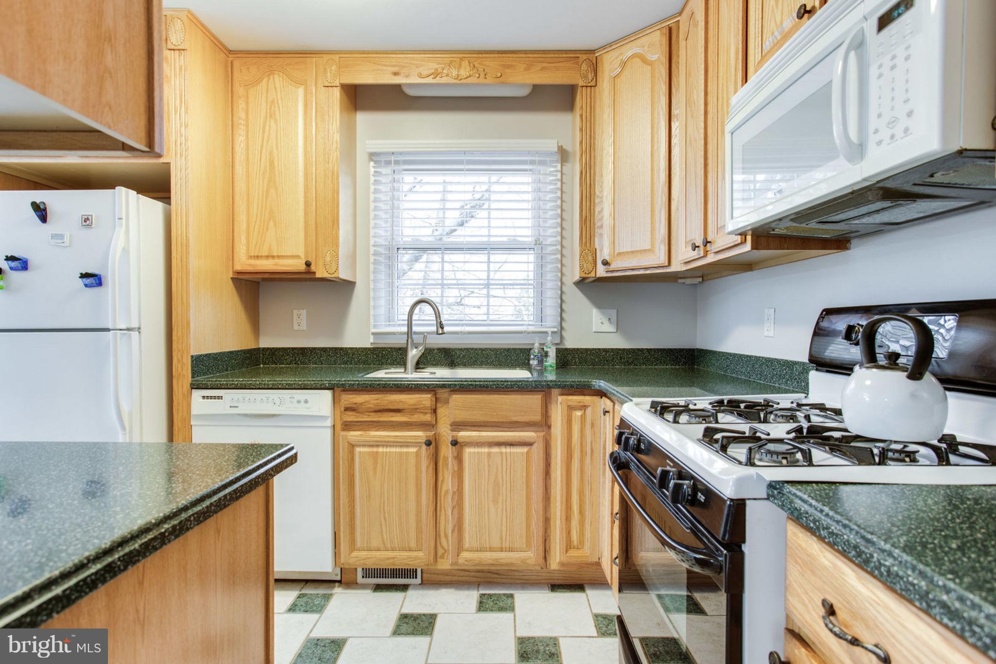 1625 Thomas Drive Point of Rocks, MD 21777 - Photo 19 of 47 a kitchen with stainless steel appliances granite countertop a sink stove and cabinets