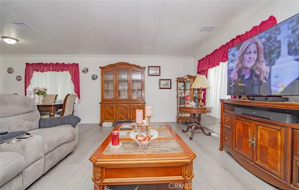 a backyard of a house with seating space