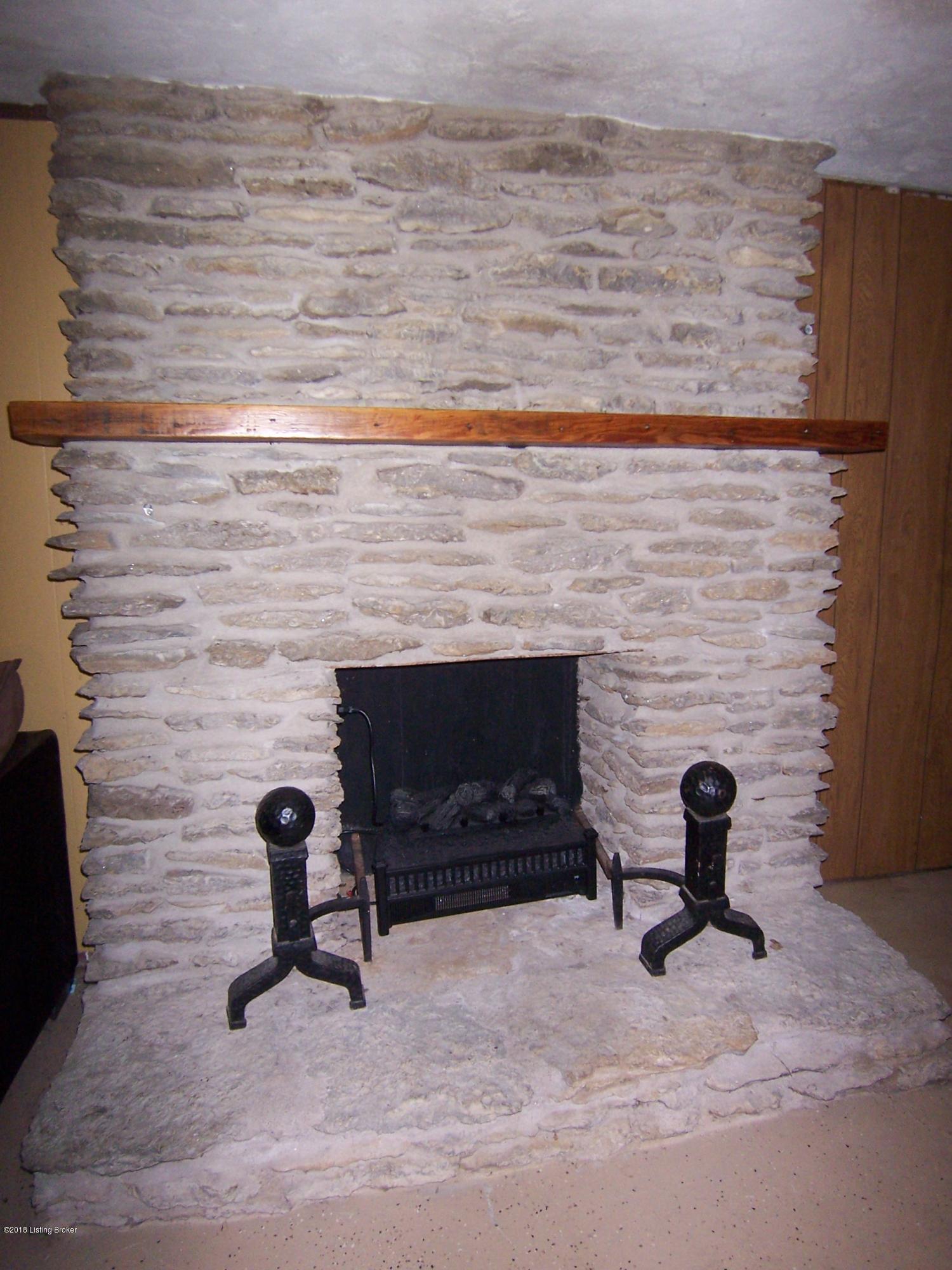 4296 Springfield Road Bloomfield, KY 40008 - Photo 11 of 15 Basement Fireplace