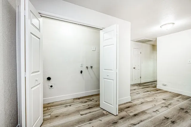 a view of wooden floor