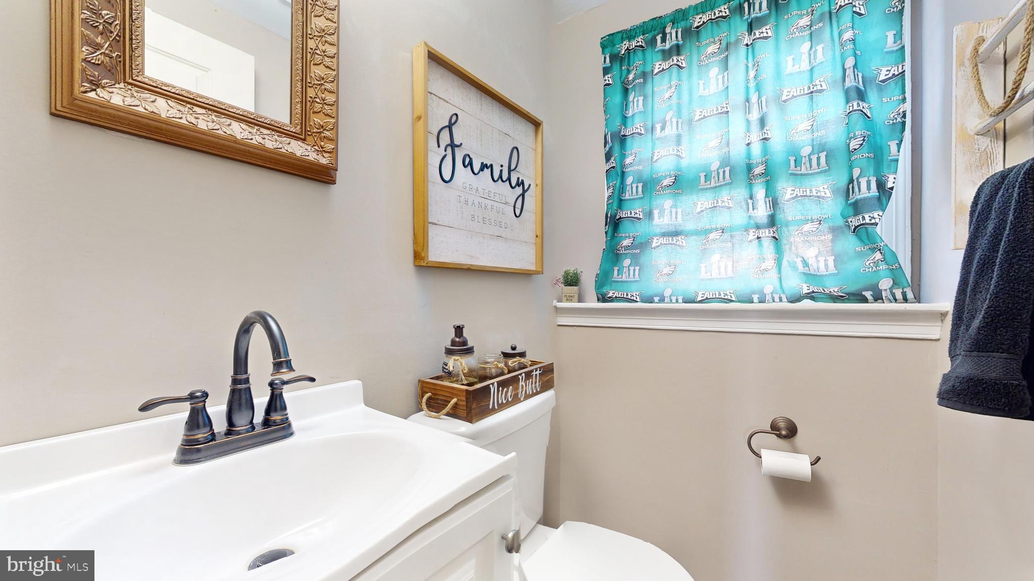 110 Valleybrook Road East Cherry Hill, NJ 08034 - Photo 20 of 25 Downstairs Half-Bathroom