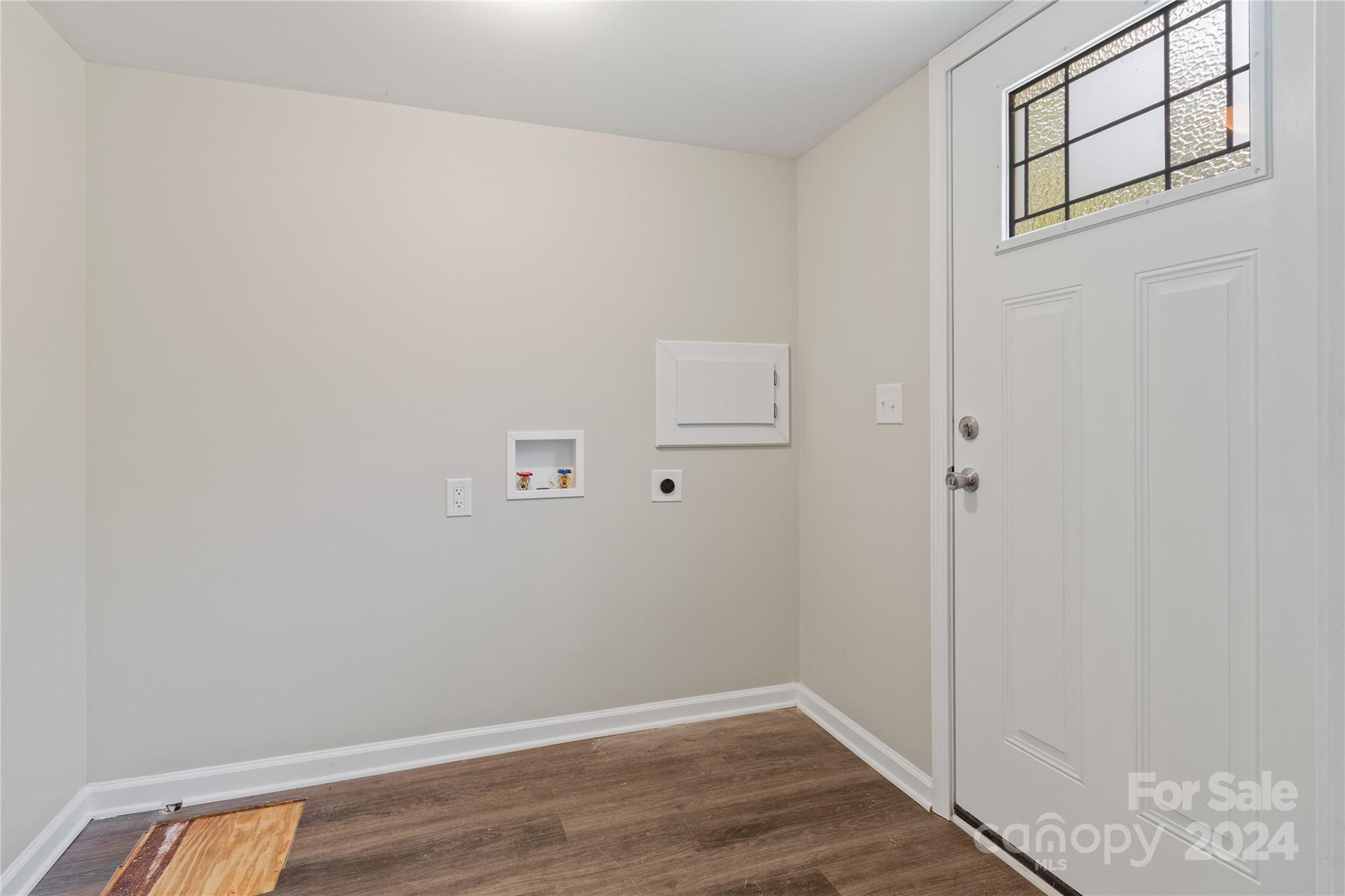 22 Potter Street Mill Spring, NC 28756 - Photo 9 of 15 a view of a small space with wooden floor