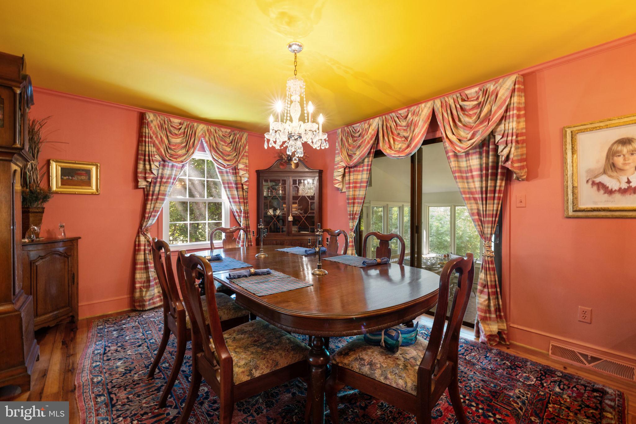 961 Summerville Road Boyce, VA 22620 - Photo 14 of 57 a view of a dining room with furniture and window
