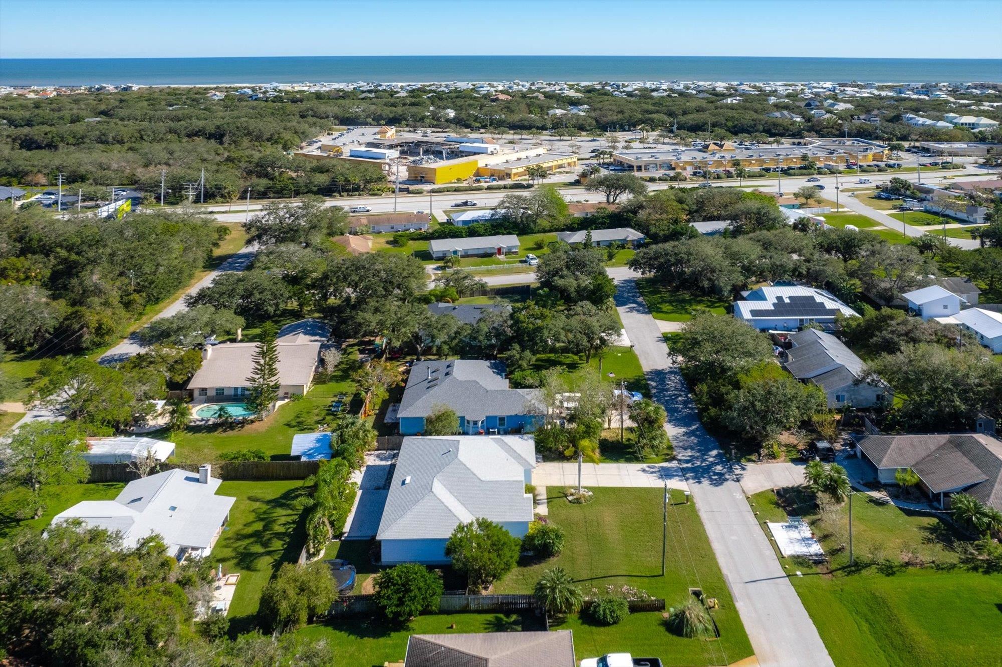 330 Biscayne Avenue St. Augustine, FL 32080 - Photo 40 of 49 an aerial view of residential houses with outdoor space