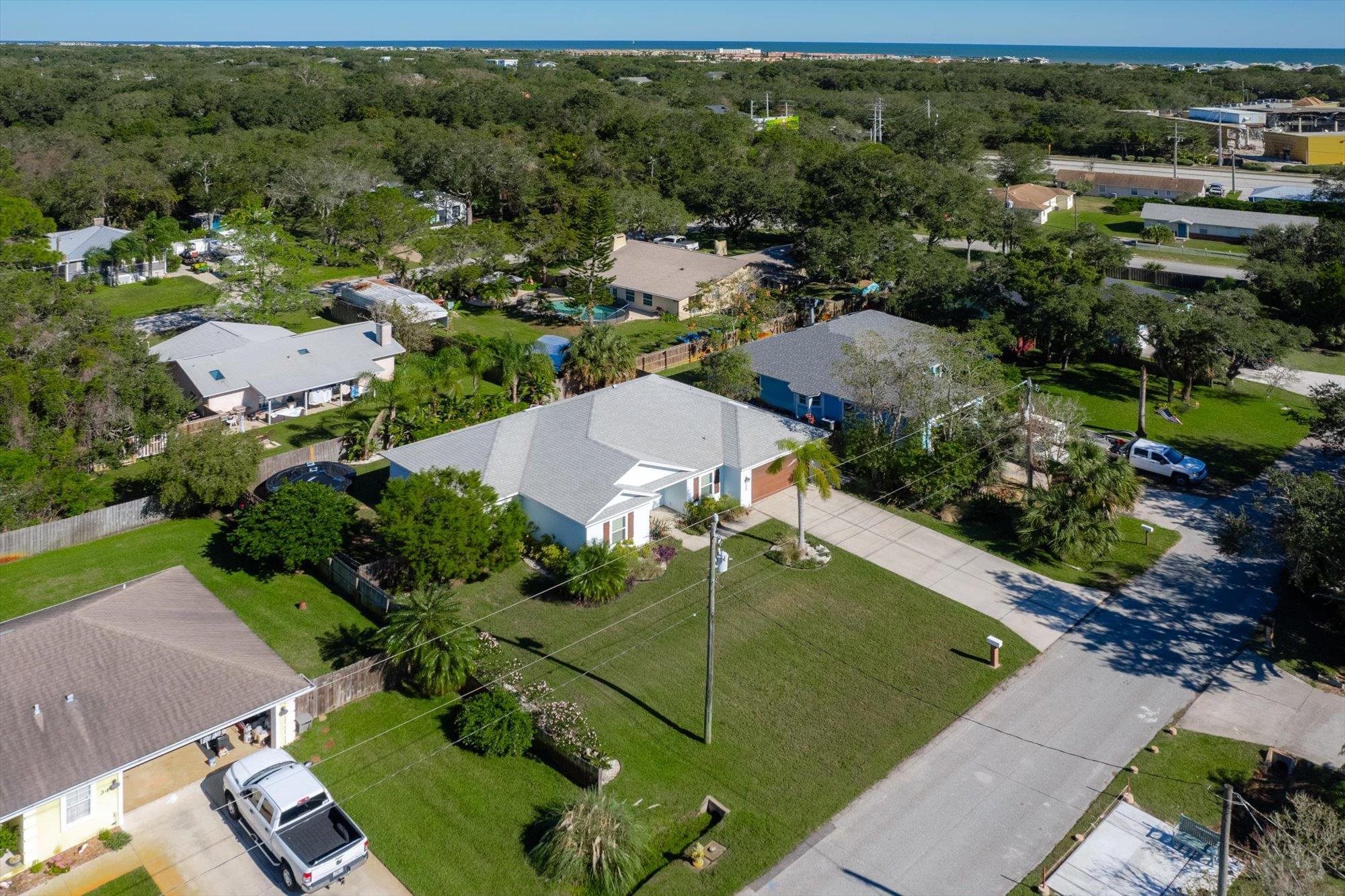 330 Biscayne Avenue St. Augustine, FL 32080 - Photo 41 of 49 an aerial view of a house with a garden