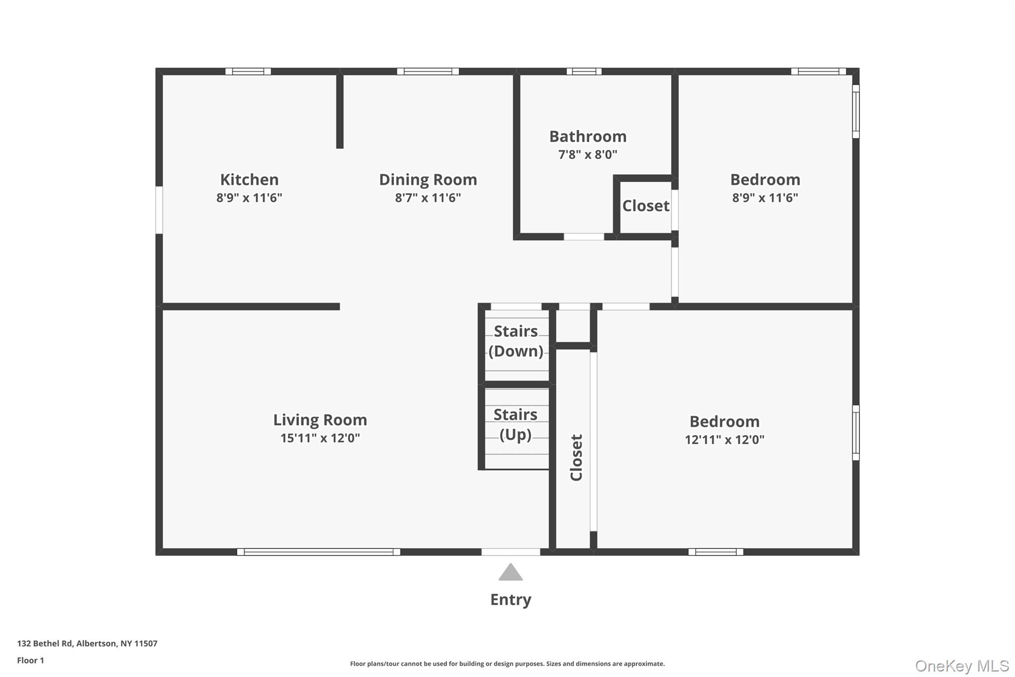 132 Bethel Road Albertson, NY 11507 - Photo 25 of 28 First Floor Layout