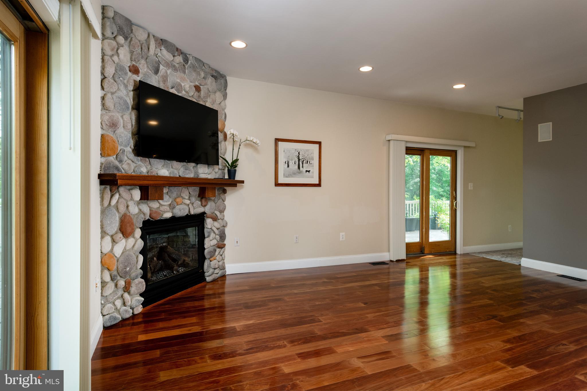 24515 Ridge Road Damascus, MD 20872 - Photo 13 of 53 Charming stone gas fireplace