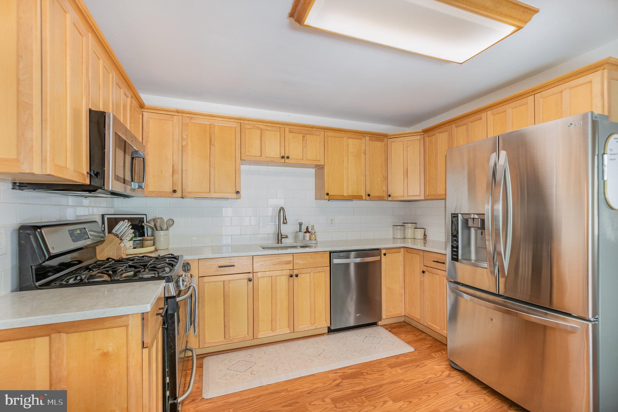 1312 Vermont Road Bel Air, MD 21014 - Photo 11 of 30 Updated kitchen-quartz counters & tile backsplash