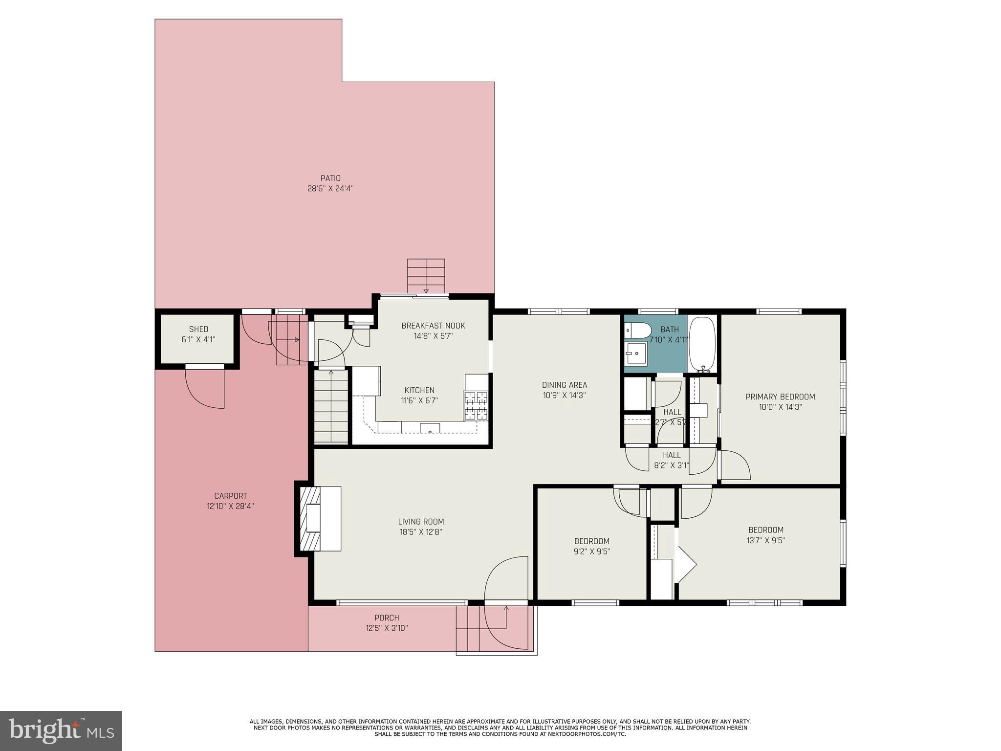 1312 Vermont Road Bel Air, MD 21014 - Photo 29 of 30 Main level floor plan