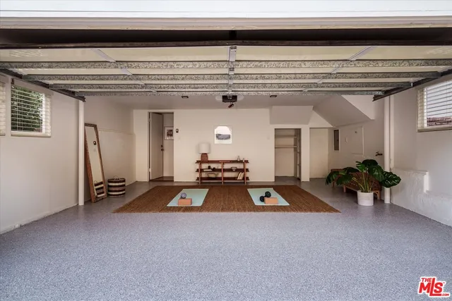 an aerial view of residential house with parking space