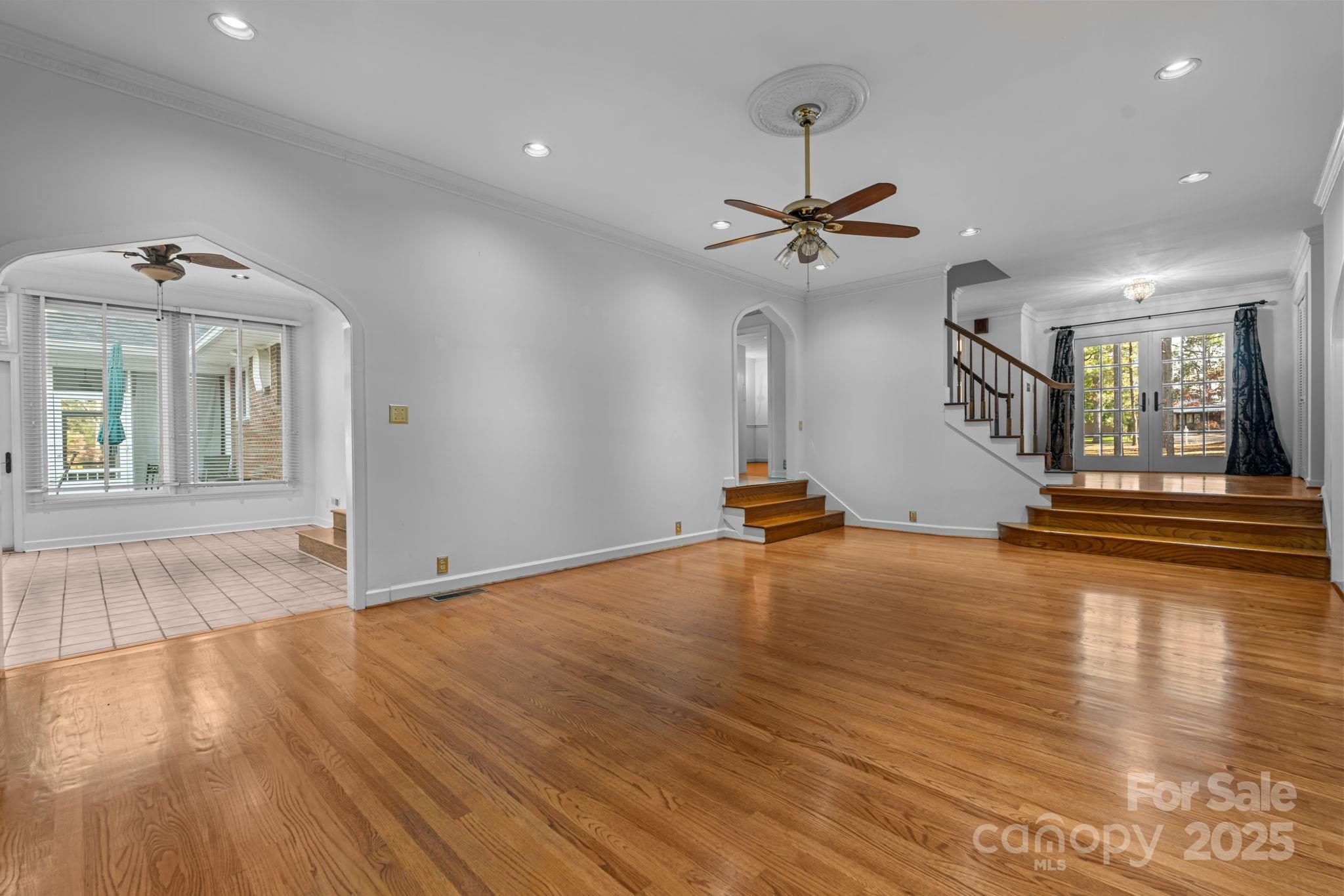 2000 Airport Road Carthage, NC 28327 - Photo 30 of 45 a view of a room with wooden floor and ceiling fan