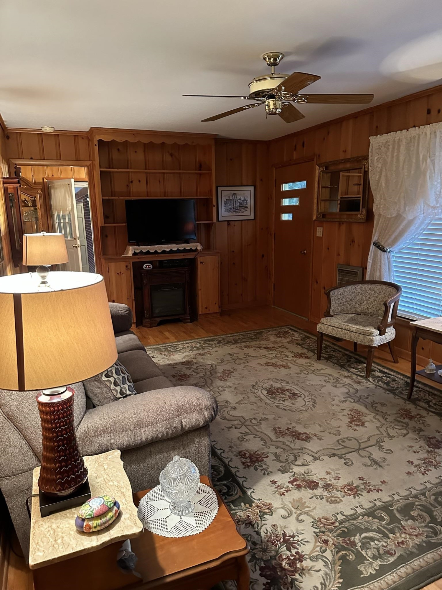 1036 Mill Creek Road Troy, TN 38260 - Photo 3 of 17 a living room with furniture and a flat screen tv