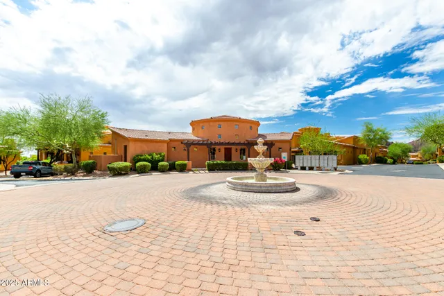 a swimming pool with a yard