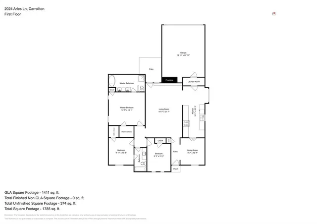 $2,315 | 2024 Arles Lane, Carrollton, TX 75007