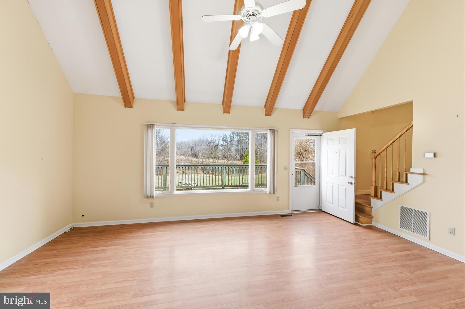 28923 Island Creek Road Trappe, MD 21673 - Photo 87 of 95 Picture window overlooking pond Cottage A