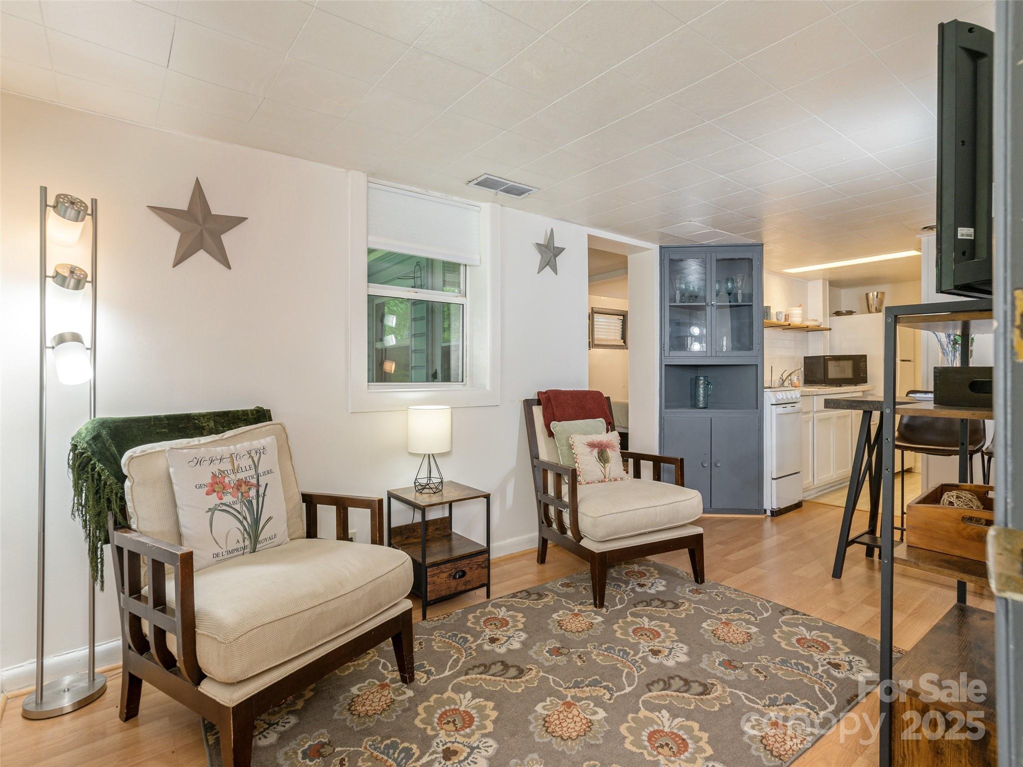 61 West Lake View Road Hendersonville, NC 28739 - Photo 25 of 37 a bedroom with furniture and a rug
