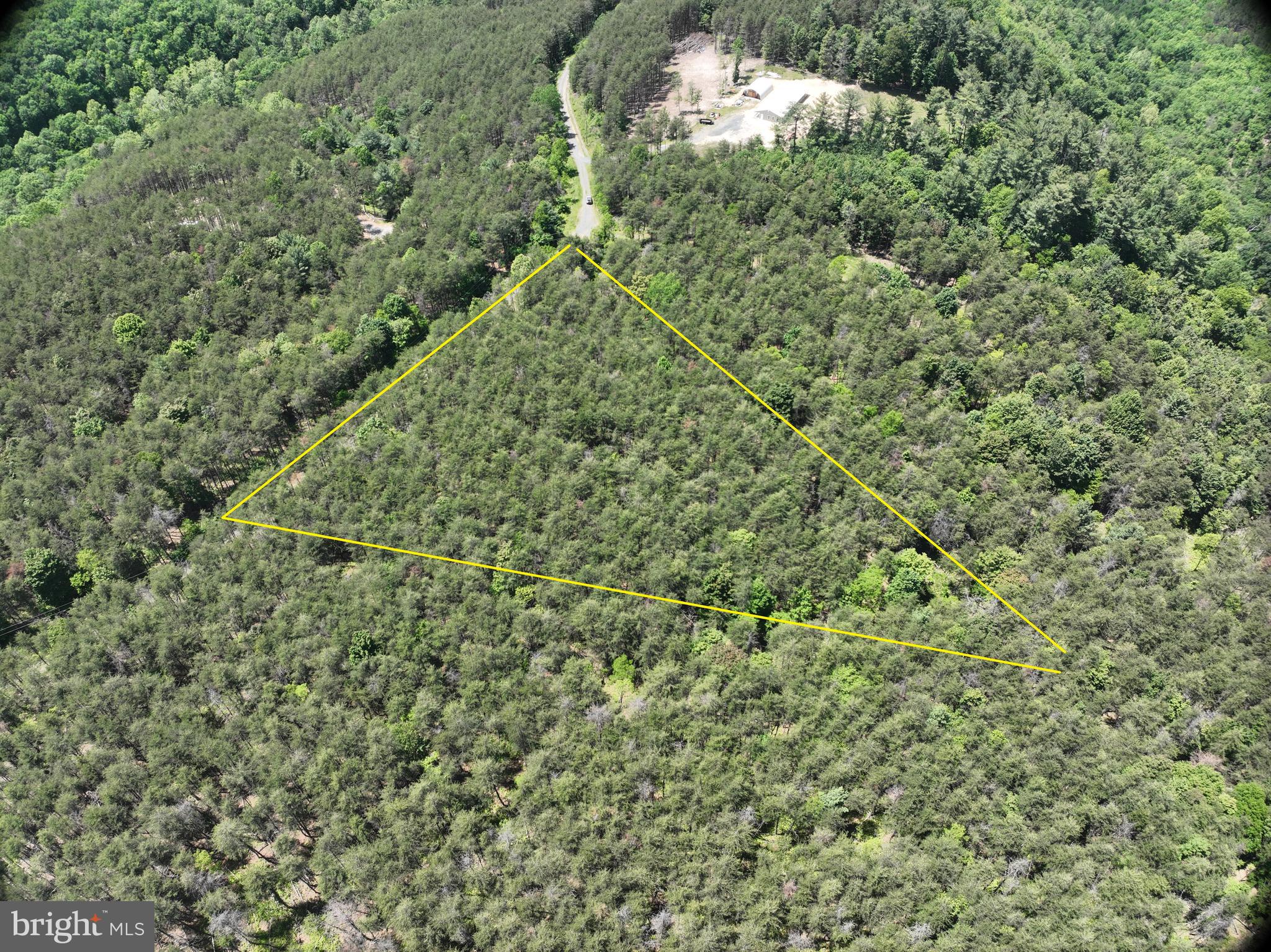 61 Ruckman Road Moorefield, WV 26836 - Photo 6 of 13 a view of a big yard with lots of bushes