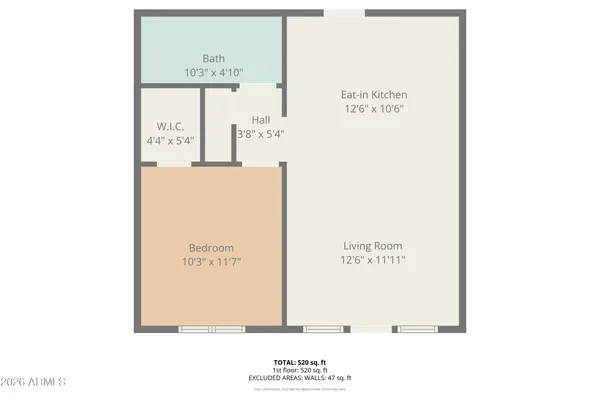 $104,000 | 2381 Quarter Horse Trail, Unit 105, Overgaard, AZ 85933