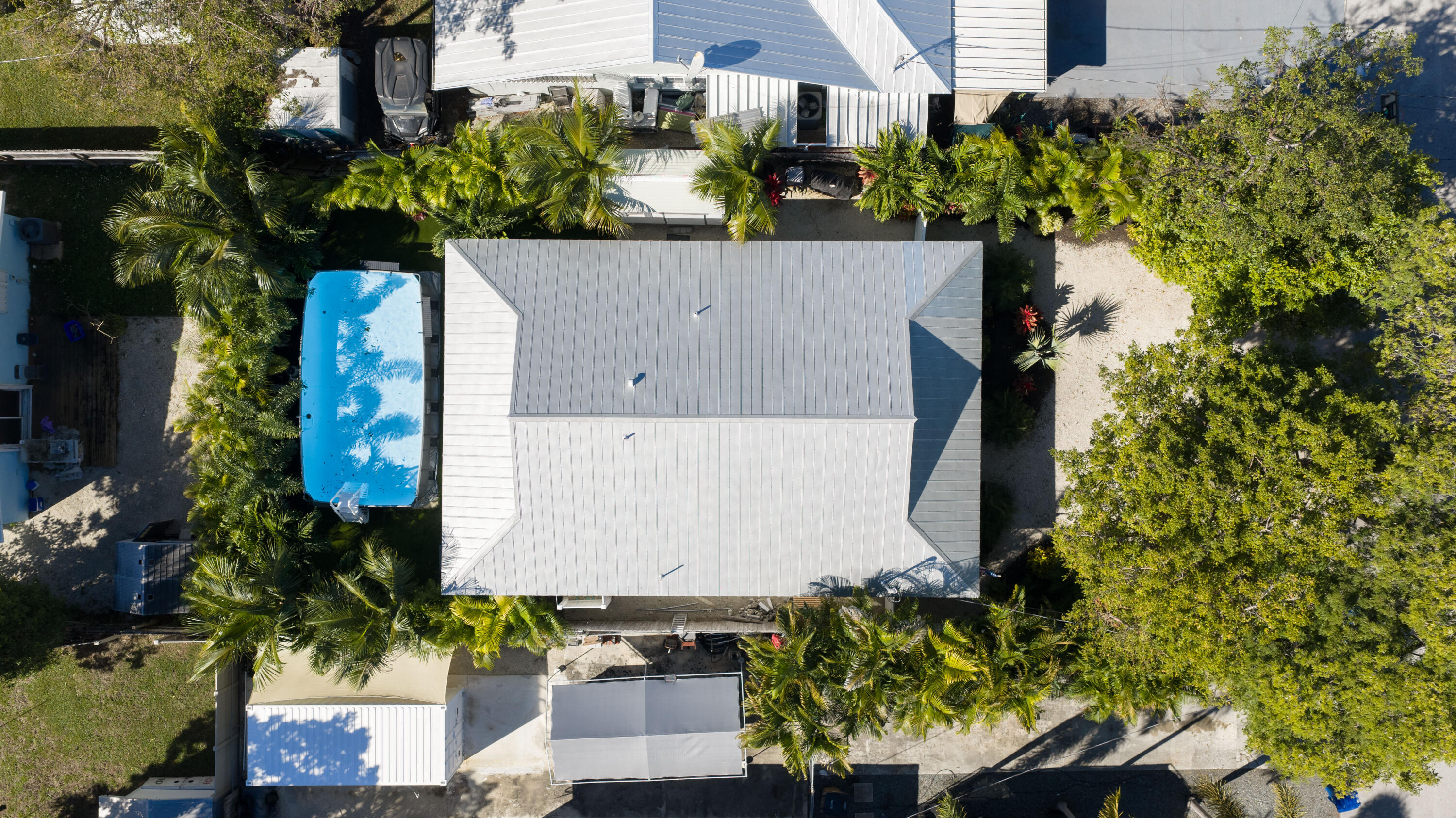 37 Bonefish Avenue Key Largo, FL 33037 - Photo 19 of 22 an aerial view of a house with a yard