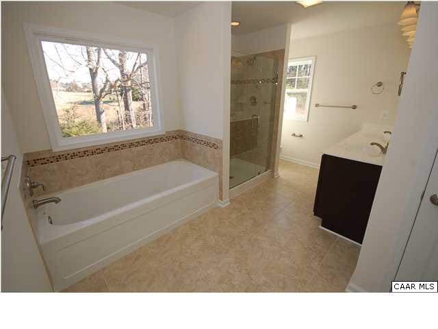 164 Wexford Ridge Road Ruckersville, VA 22968 - Photo 16 of 37 a bathroom with a tub sink and mirror